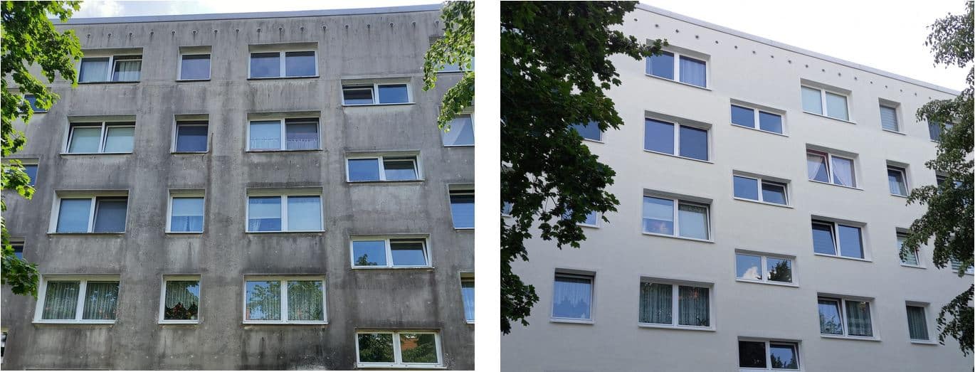 Fassadenreinigung für Industriegebäude - Wir für Sie - FassadenEngel – Wir reinigen Fassaden & Dächer